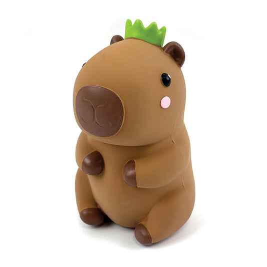 Happy Pet Latex Corby Capybara squeaky dog toy for interactive play