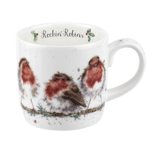 Wrendale Rockin Robins Mug