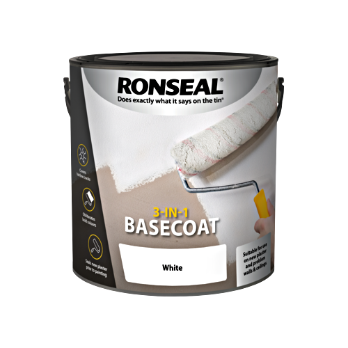 Ronseal 3-in-1 Basecoat White