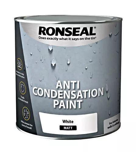Ronseal Anti Condensation Paint Matt White 2.5L