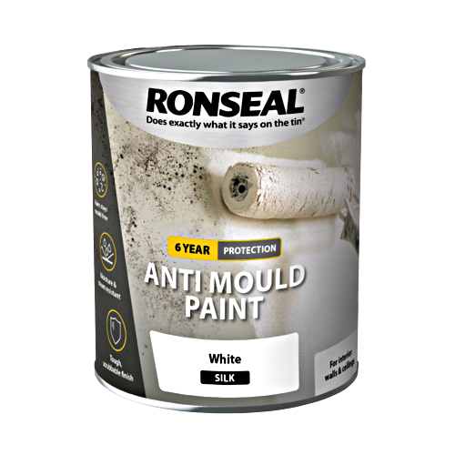 Ronseal Anti Mould Paint White 750ml