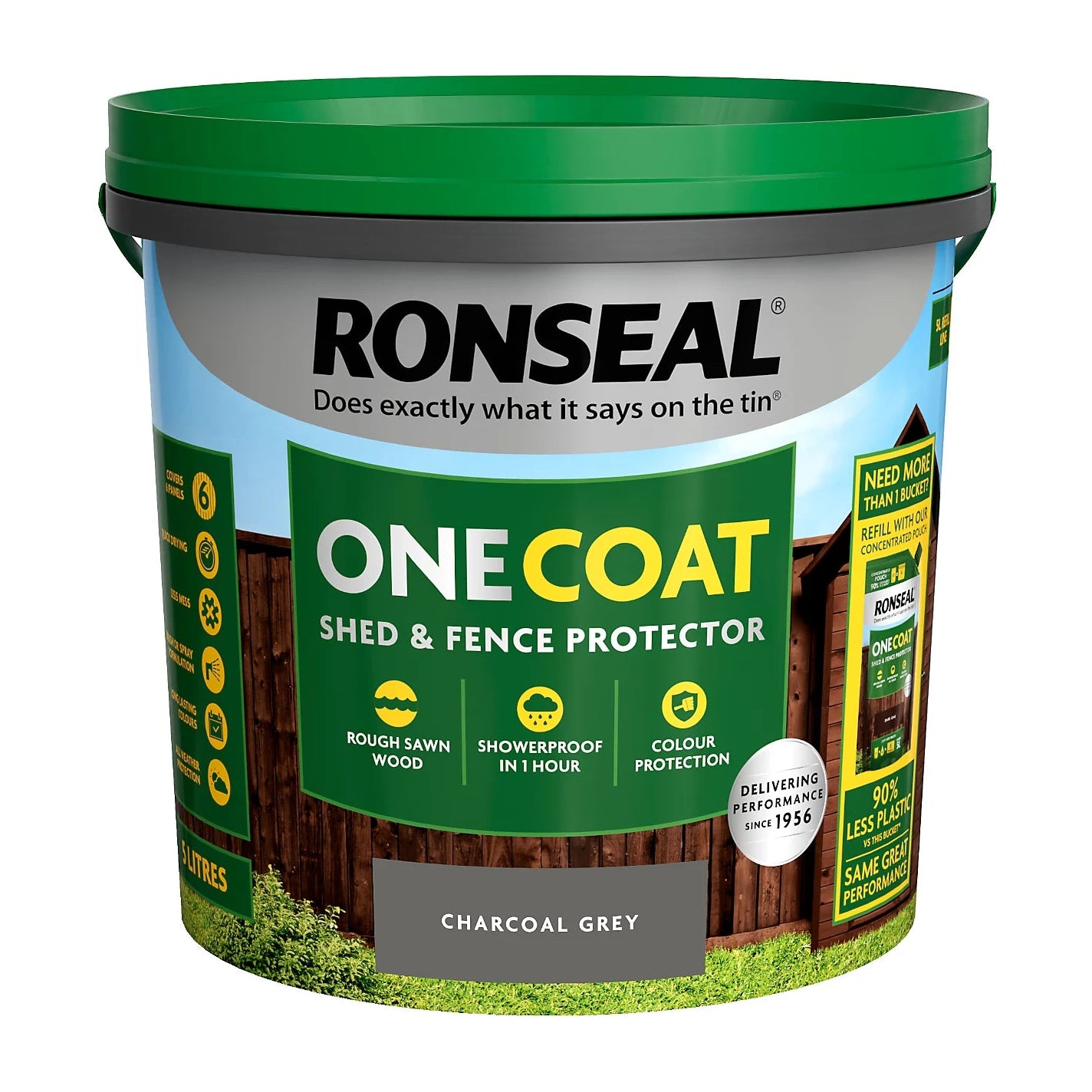 Ronseal One Coat Shed & Fence Protector 5L