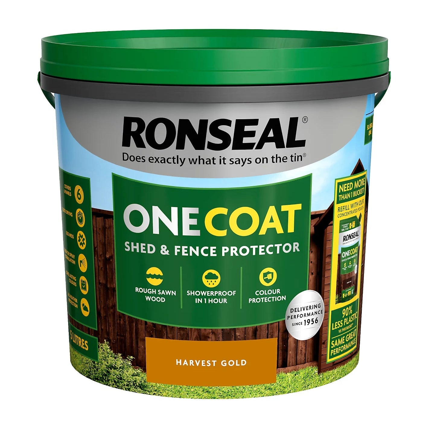 Ronseal One Coat Shed & Fence Protector 5L