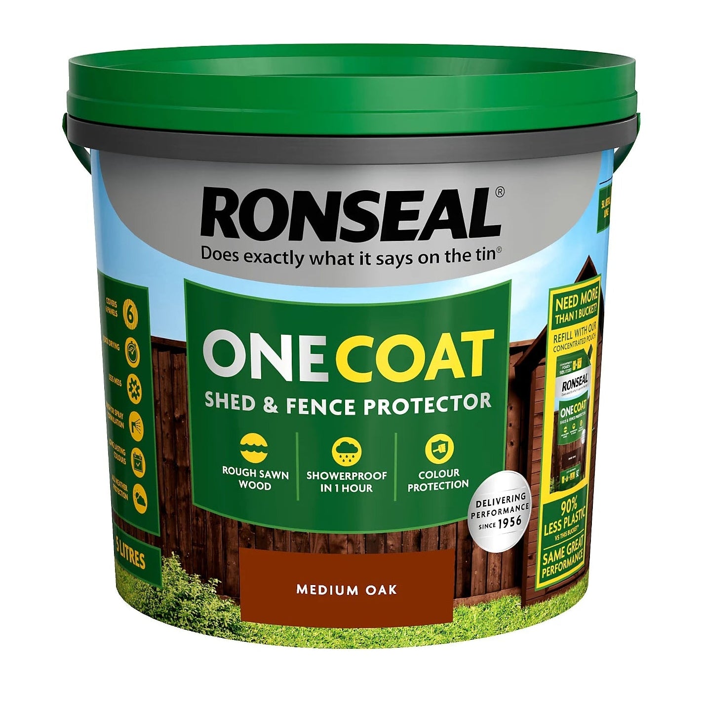 Ronseal One Coat Shed & Fence Protector 5L