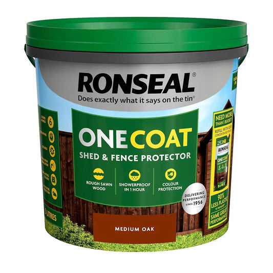 Ronseal One Coat Shed & Fence Protector 5L