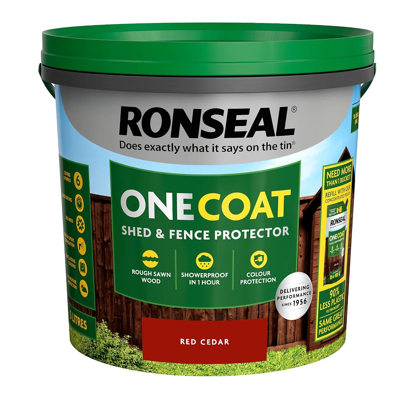 Ronseal One Coat Shed & Fence Protector 5L