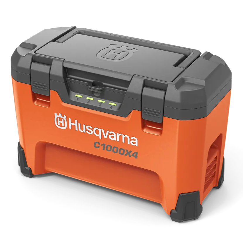 Husqvarna 40-C1000X4 Portable Multi-Bay Battery Charger