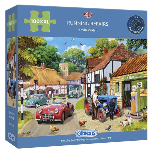 Gibsons Running Repairs 100 XXL Piece Jigsaw Puzzle