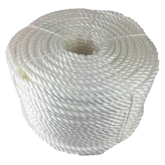 White Poly Rope 6mm x 30m