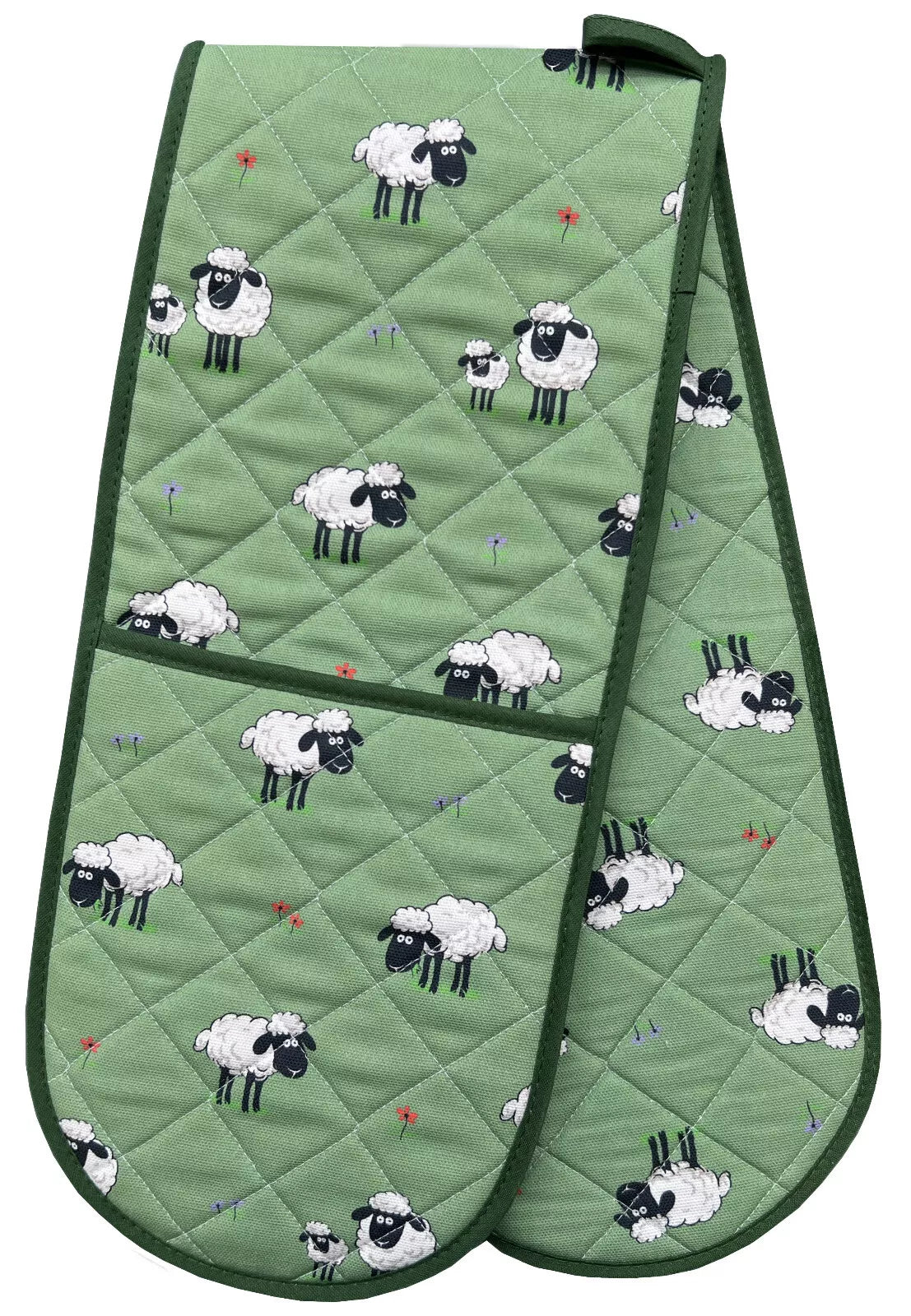 Samuel Lamont Fluffy Flock Double Oven Glove