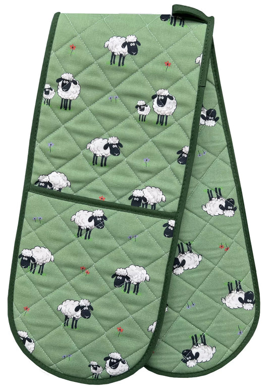 Samuel Lamont Fluffy Flock Double Oven Glove