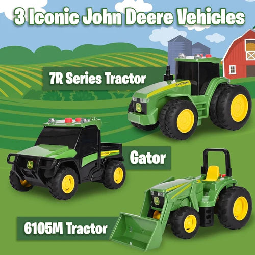 John Deere Kids L&S Mini Vehicle 3 Pack