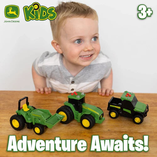 John Deere Kids L&S Mini Vehicle 3 Pack
