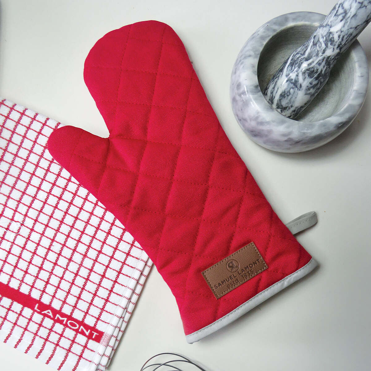 Samuel Lamont Red Canvas Gauntlet