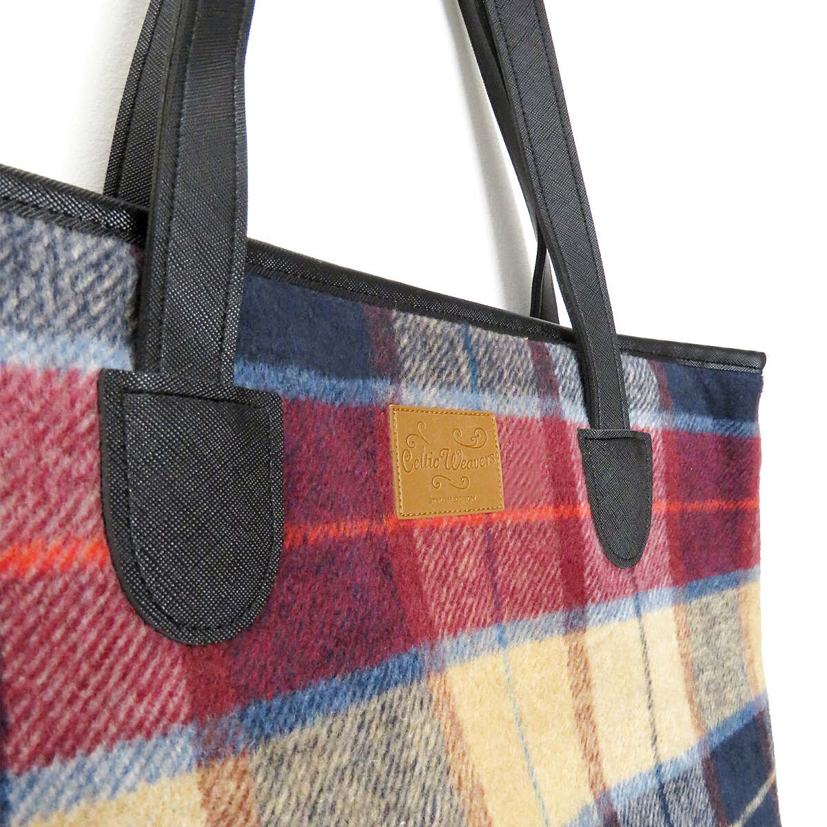 Samuel Lamont Red Country Tweed Handbag