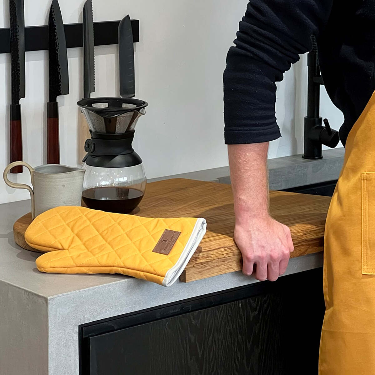 Samuel Lamont Honey Canvas Gauntlet