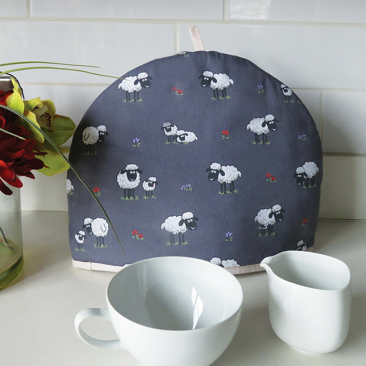 Samuel Lamont Fluffy Flock Muff Tea Cosy