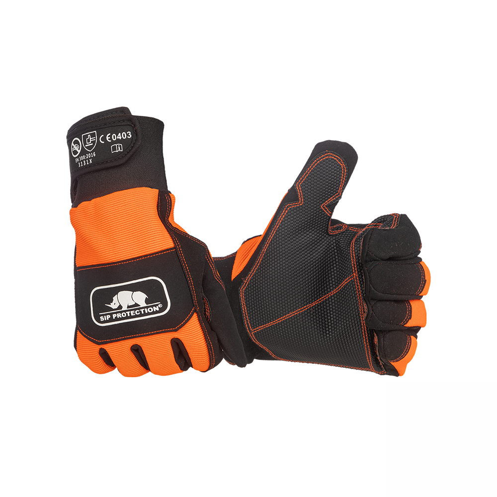 SIP Protection Chainsaw Gloves Left Hand Protection