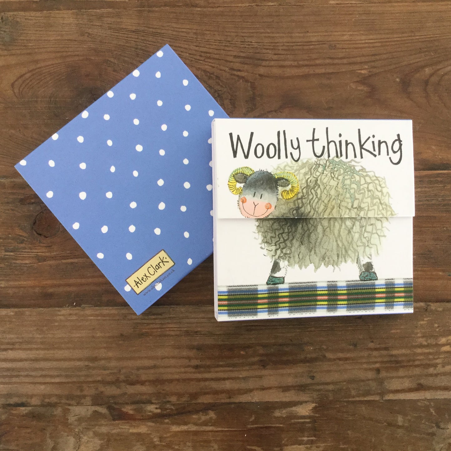 Alex Clark Wooly Thinking Sheep Mini Magnetic Notepad