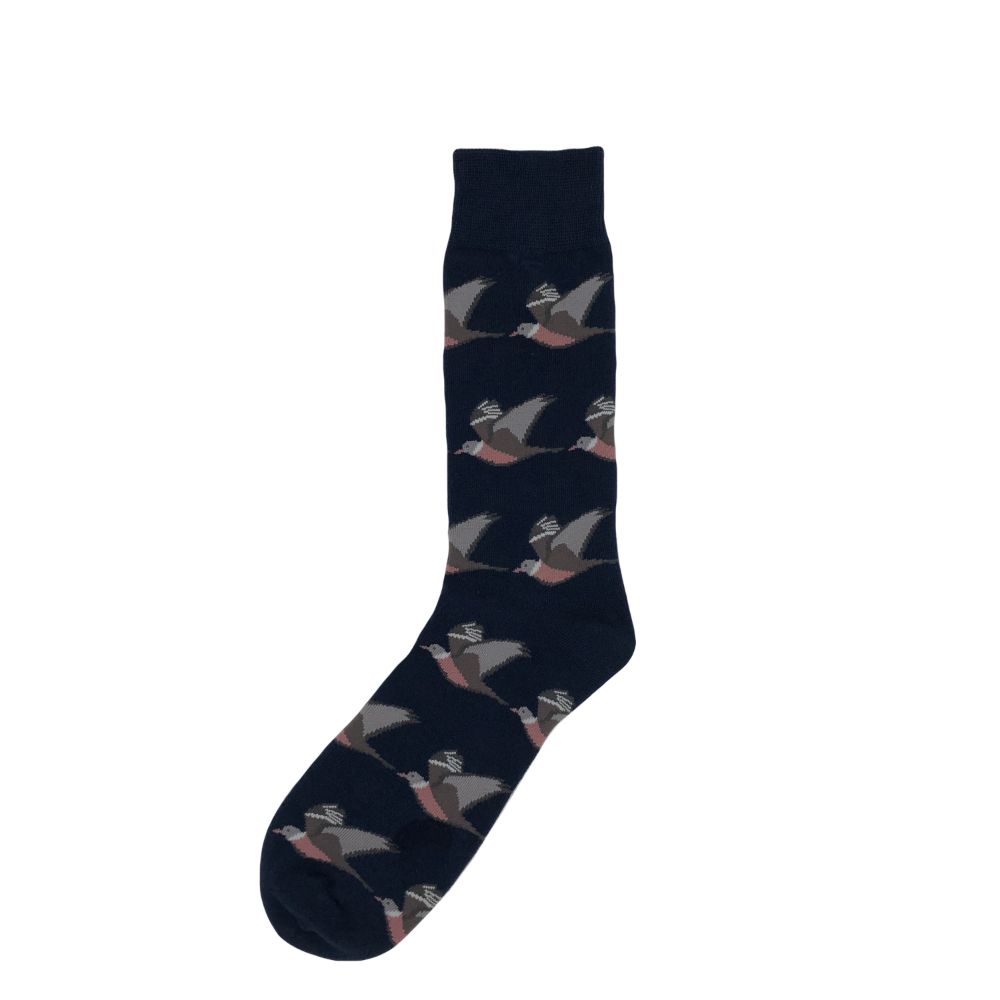 ShuttleSocks Mens Flying Wood Pigeon Socks