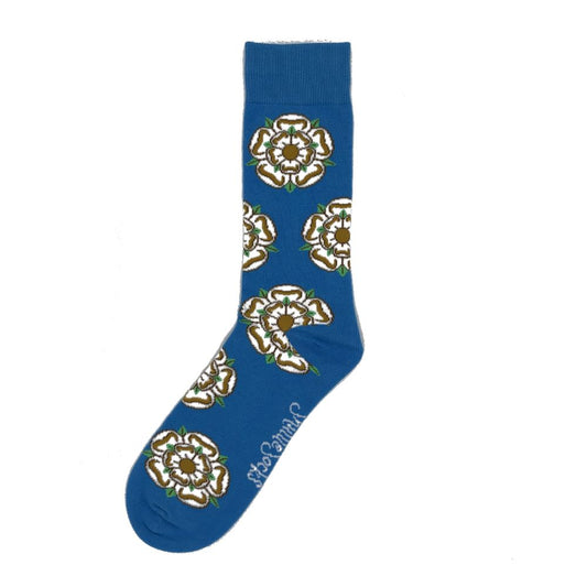 ShuttleSocks Mens Yorkshire Rose Socks