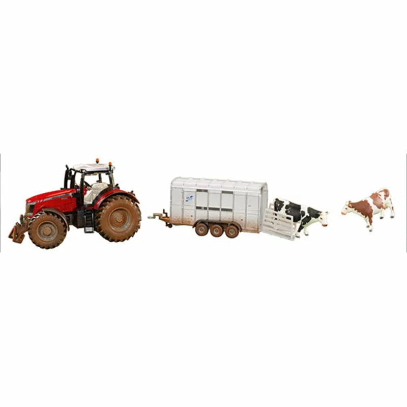 Siku Massey Ferguson Ifor Williams Trailer 
