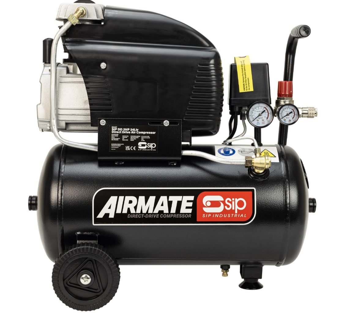 SIP DD 2hp 24ltr Direct Drive Compressor