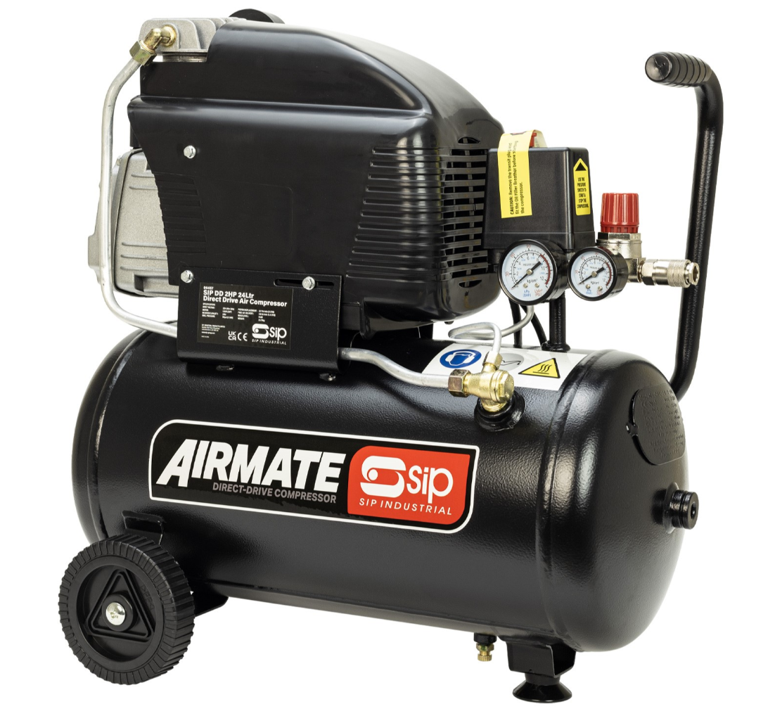 SIP DD 2hp 24ltr Direct Drive Compressor