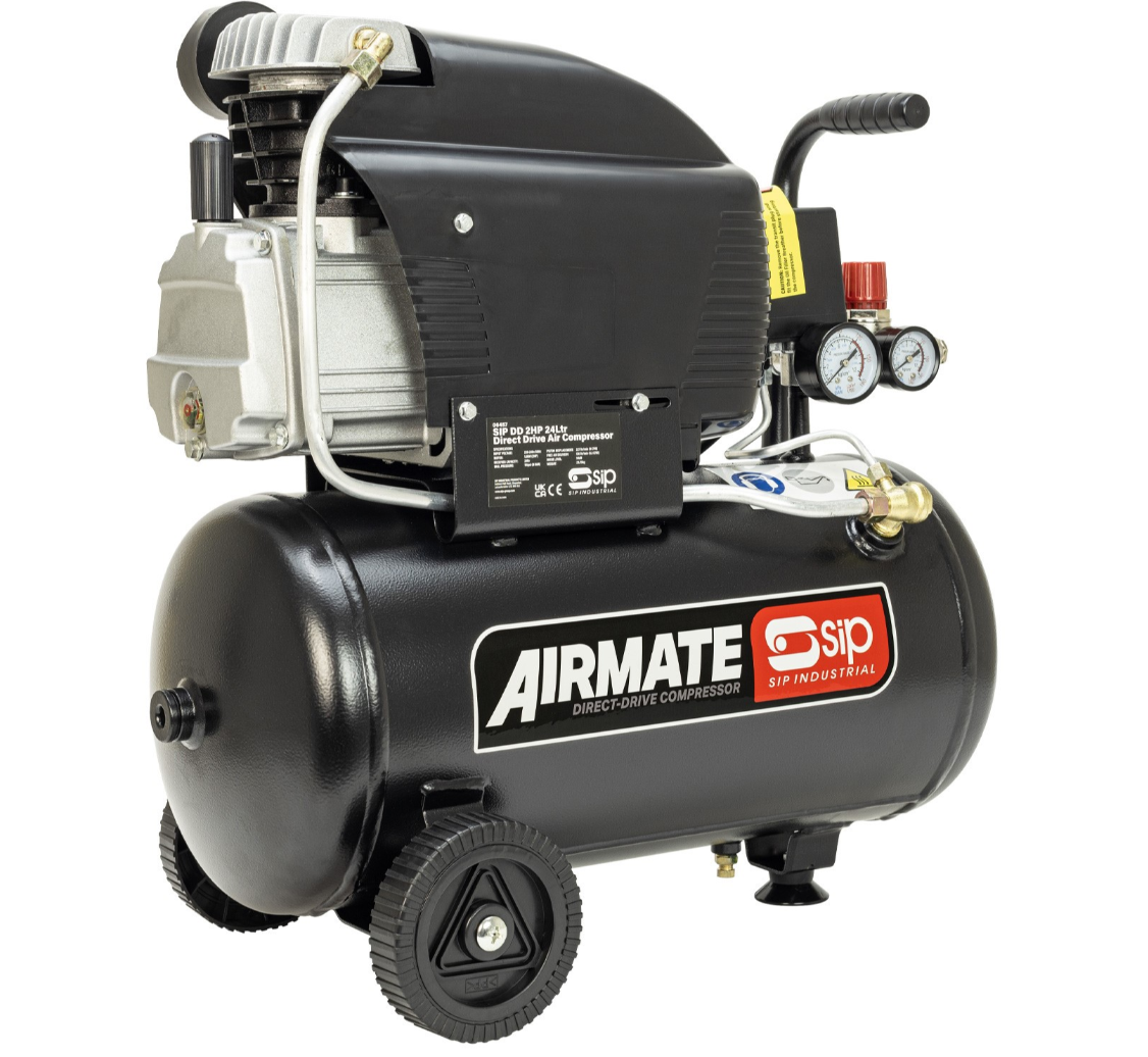SIP DD 2hp 24ltr Direct Drive Compressor