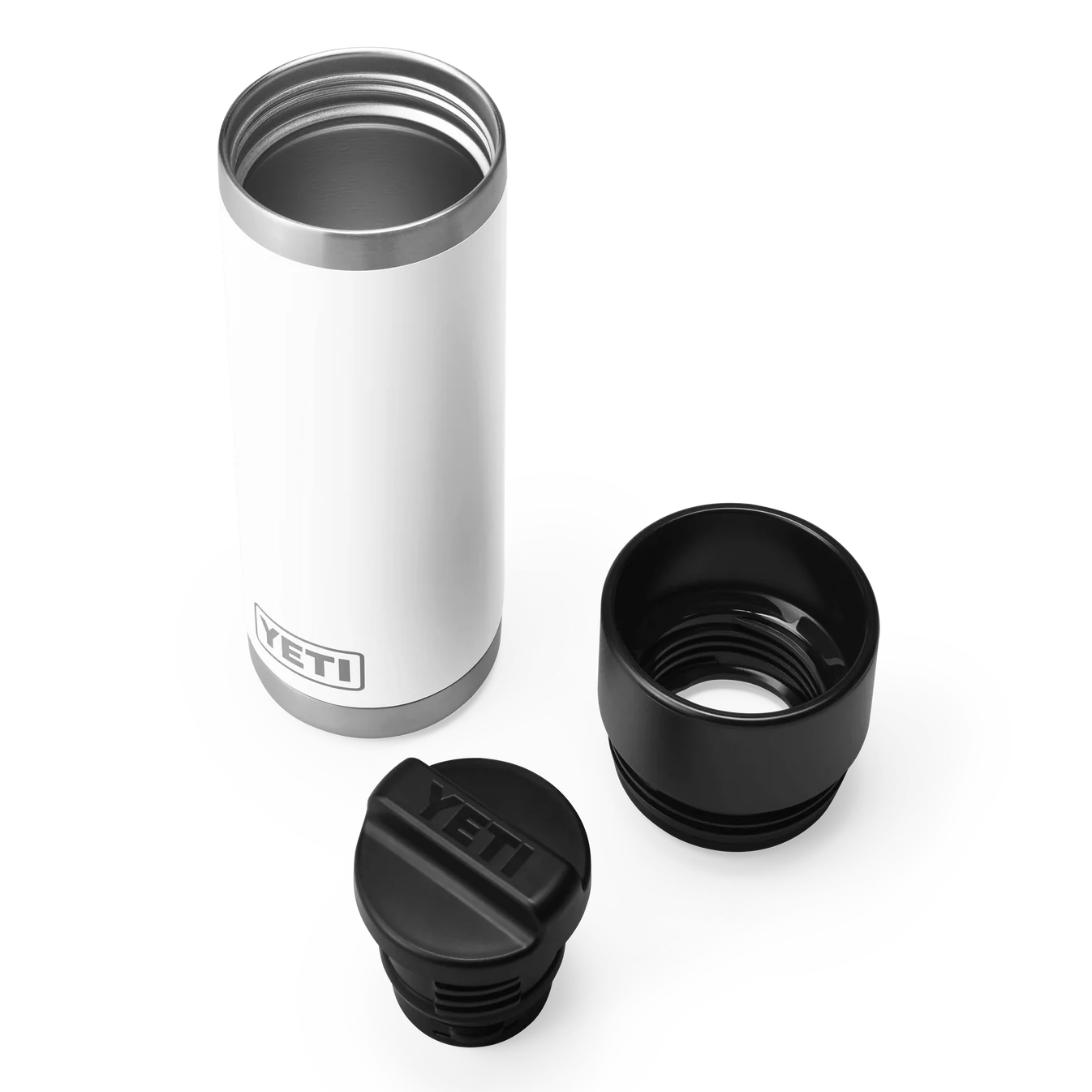 YETI Rambler 18 oz (532ml) Bottle with HotShot Cap - White