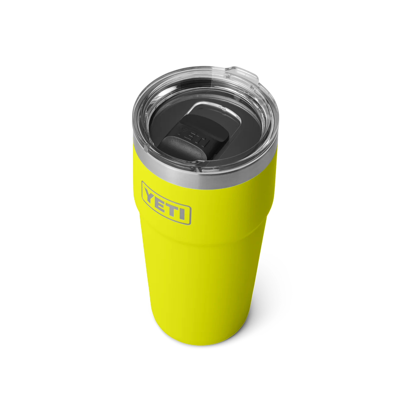 YETI Rambler 20 oz (591 ml) Stackable Cup with MagSlider Lid - Firefly Yellow (Limited Edition)