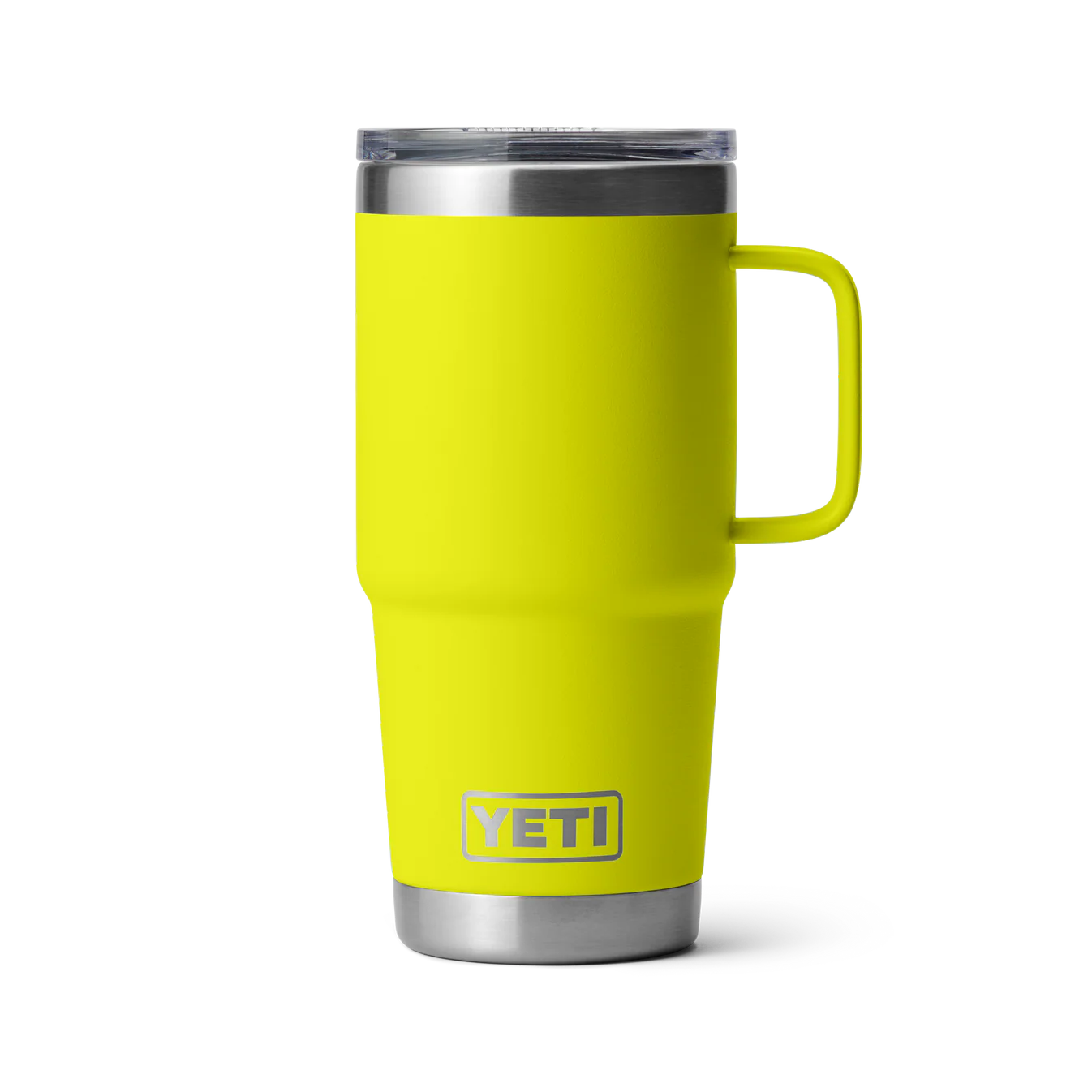 YETI Rambler 20oz Travel Mug with Stronghold Lid - Firefly Yellow (Limited Edition)