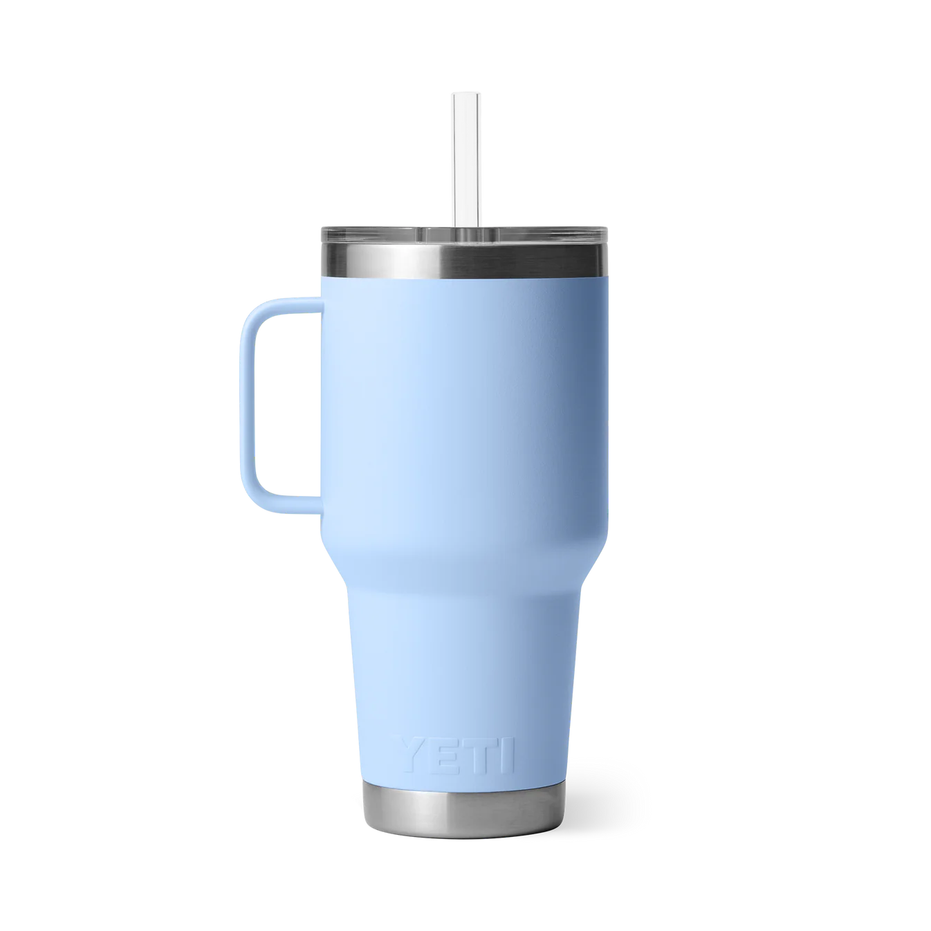 YETI Rambler 35 oz (1 l) Straw Mug with Straw Lid - Big Sky Blue (Limited Edition)