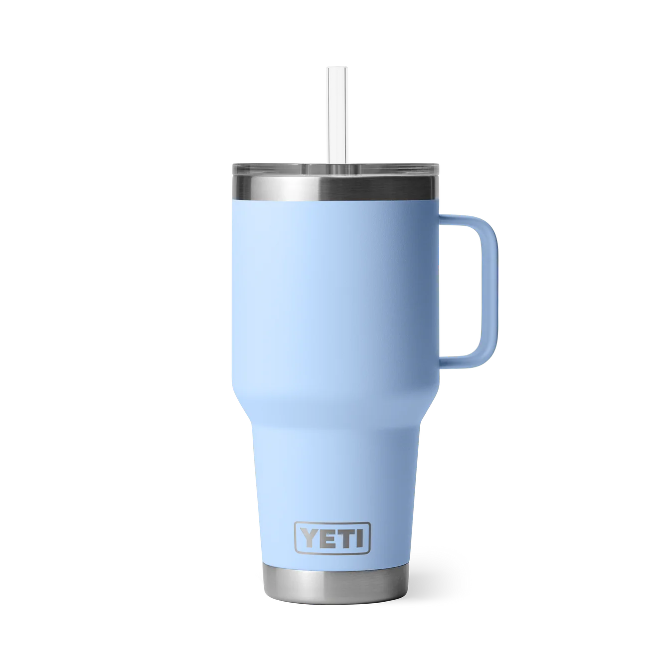 YETI Rambler 35 oz (1 l) Straw Mug with Straw Lid - Big Sky Blue (Limited Edition)