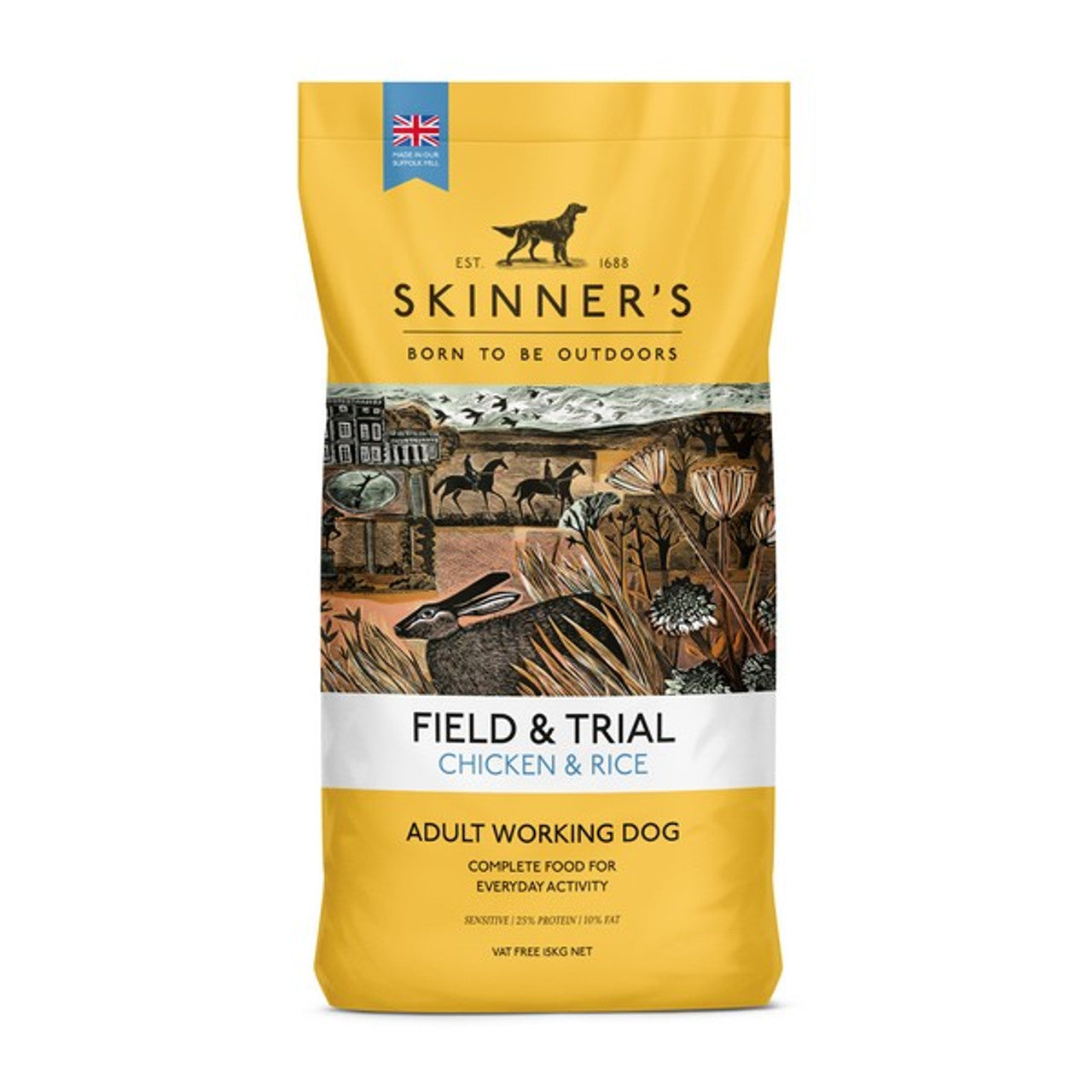 Skinners Field & Trial Chicken & Rice Dog Food
