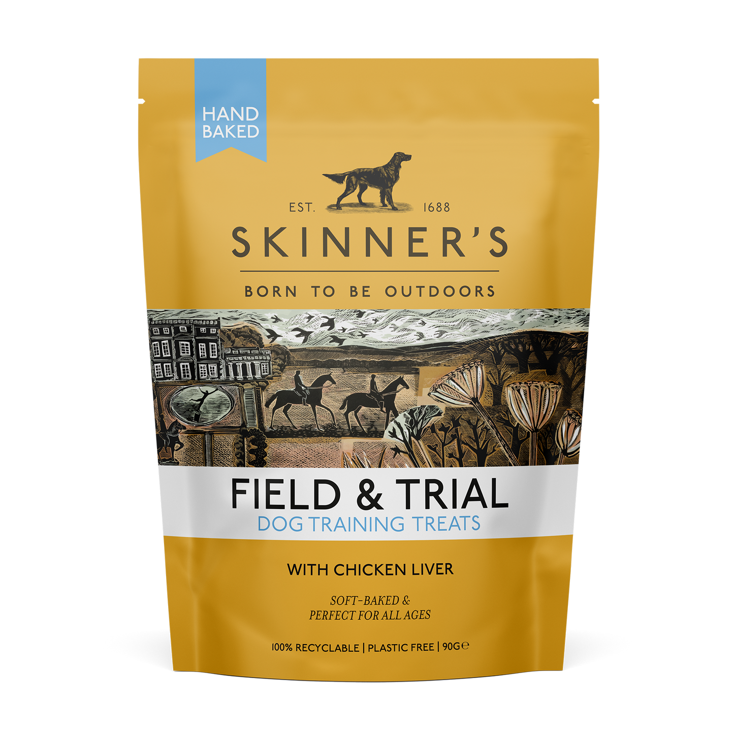 Skinners Field & Trial Chicken Liver Dog Training Treats 90g