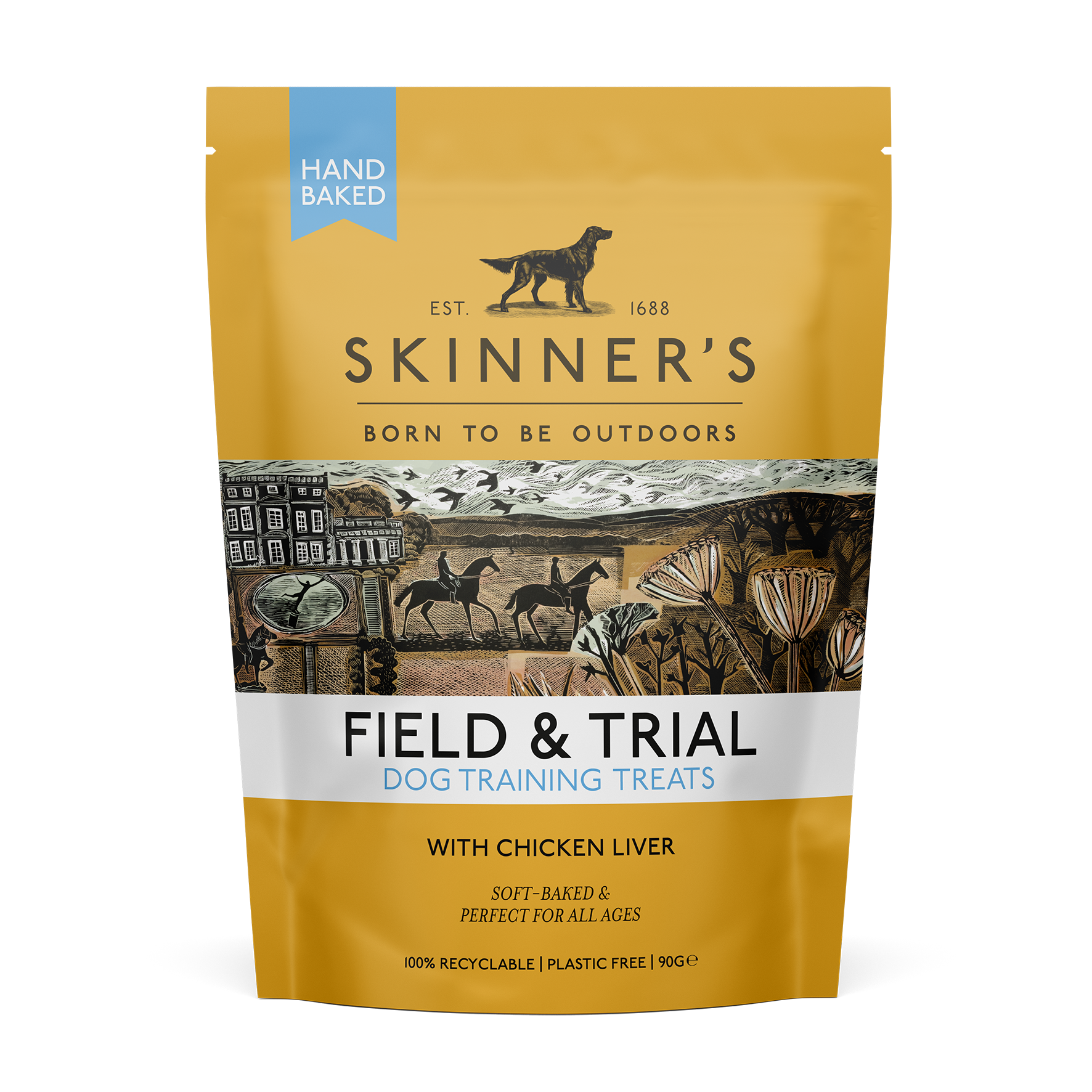 Skinners Field & Trial Chicken Liver Dog Training Treats 90g