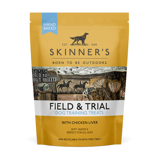Skinners Field & Trial Chicken Liver Dog Training Treats 90g