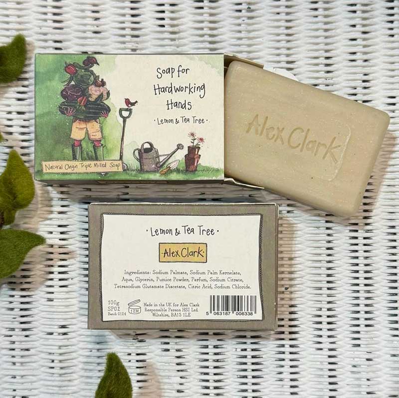 Alex Clark For Hardworking Hands Lemon & Tea Tree Soap