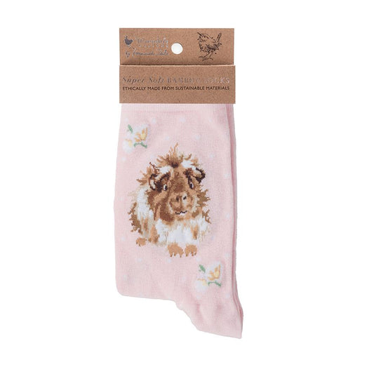 Wrendale Grinny Pig Guinea Pig Socks