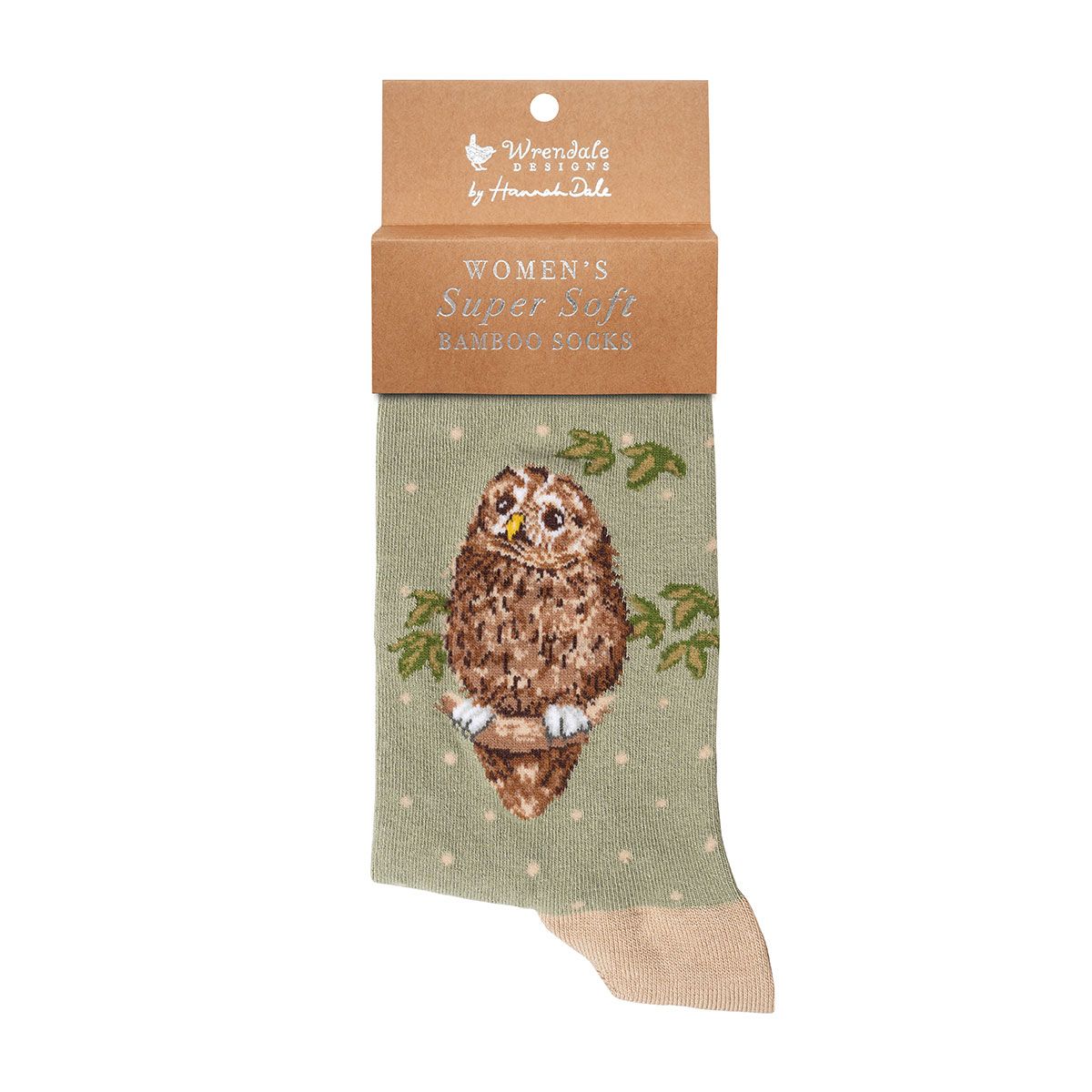 Wrendale Treetops Owl Socks