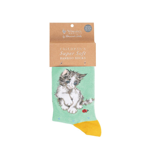 Wrendale Ladybird Cat Socks