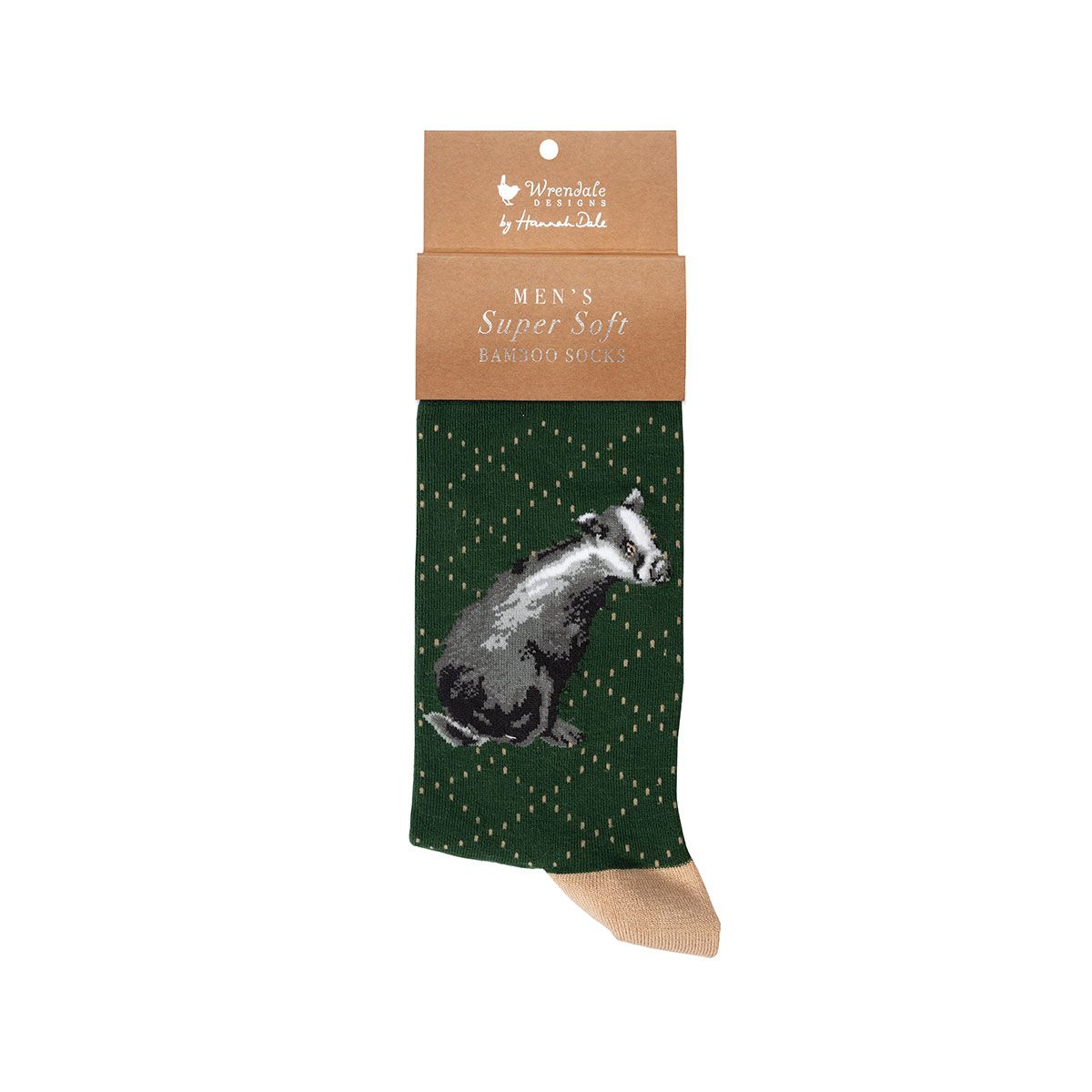 Wrendale The Country Gent Badger Socks