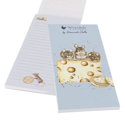 Wrendale Crackers about Cheese Mouse Shopping Pad