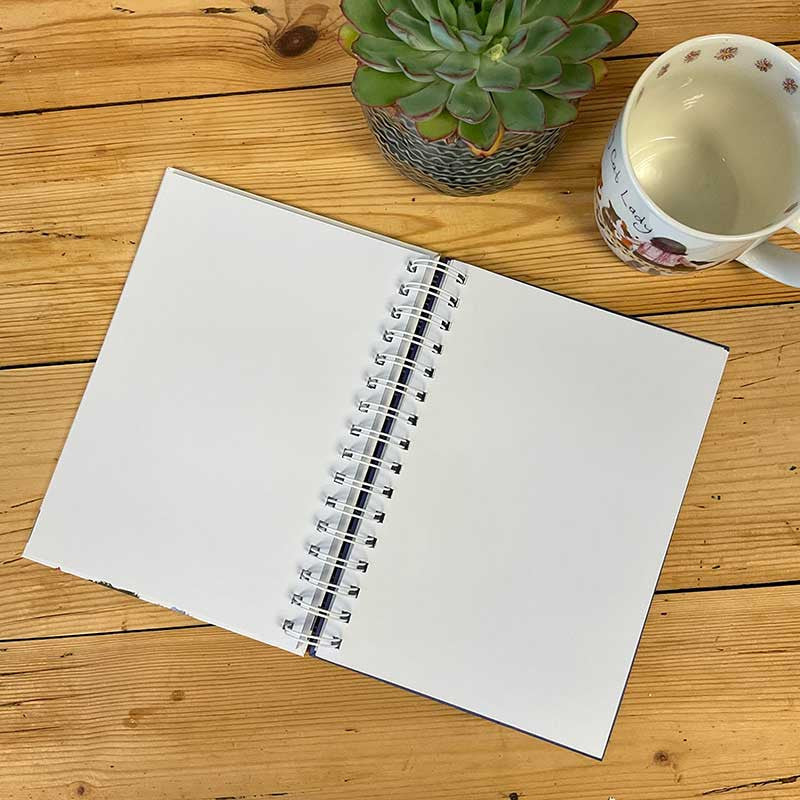 Alex Clark Cat Lover Spiral Journal