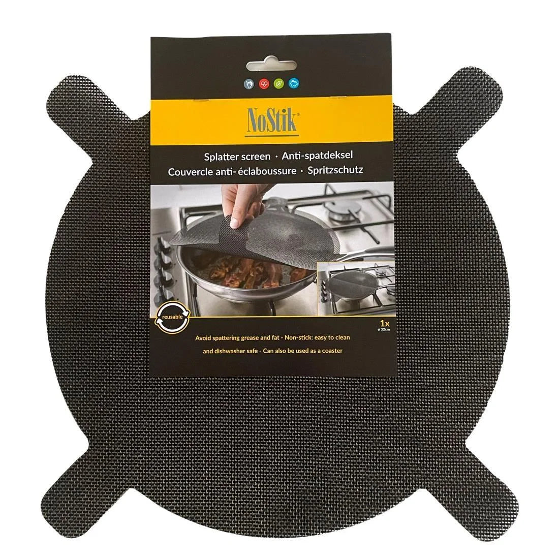 NoStik Splatter Guard 32cm