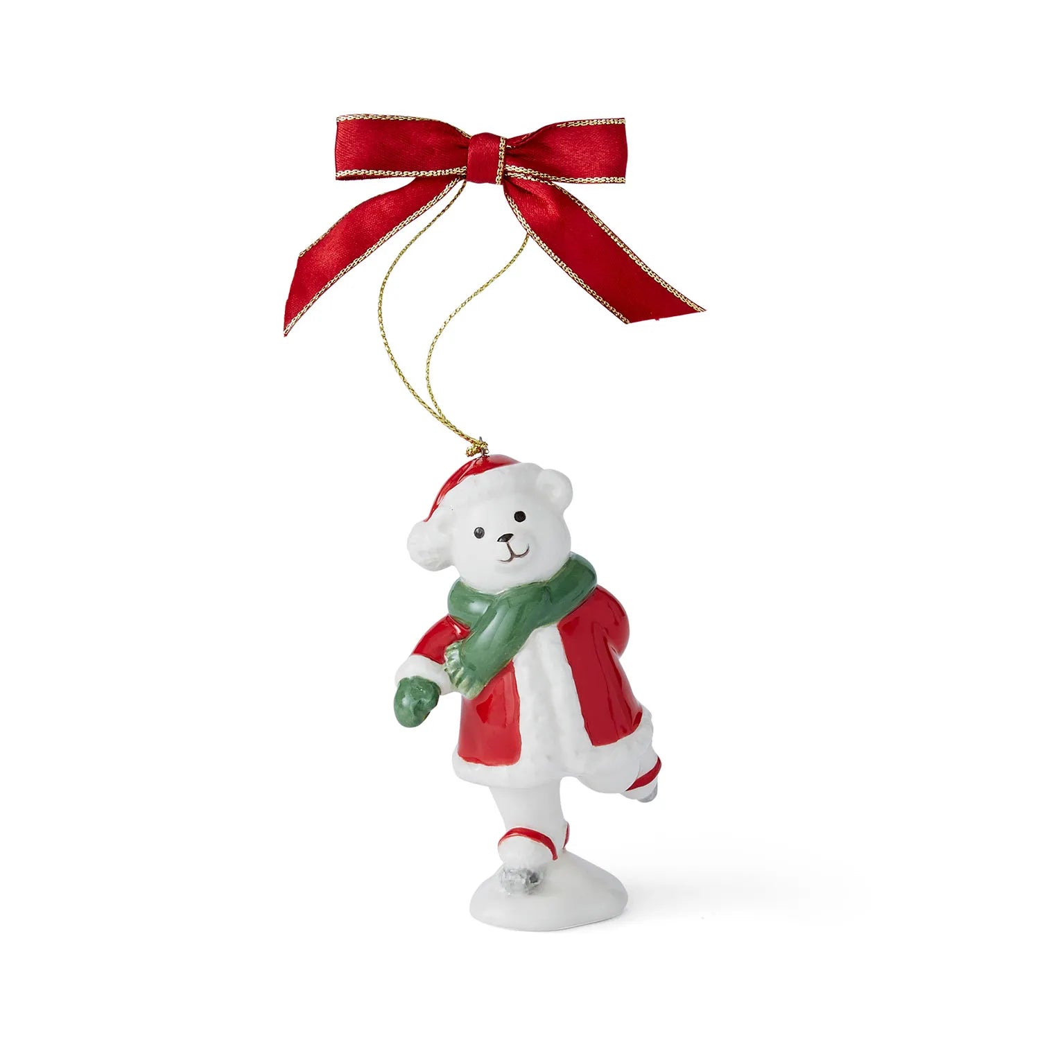 Spode Teddy Bear Christmas Tree Decoration