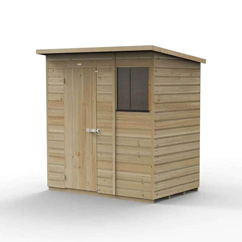 Forest Garden Beckwood 6x4 Pent Shed with Window