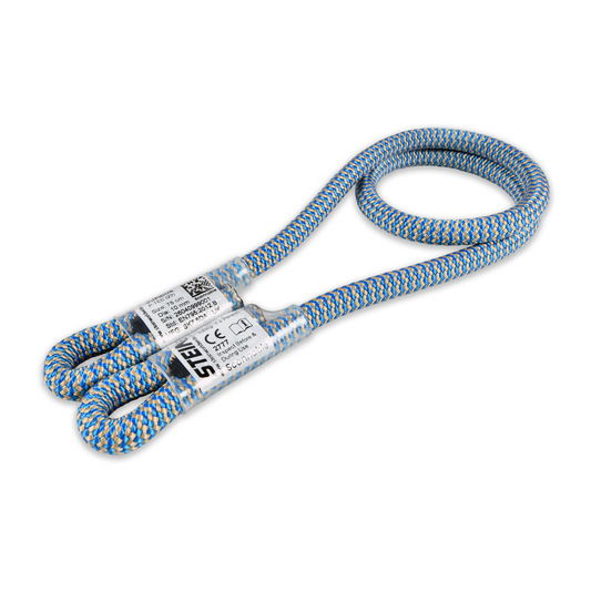 STEIN Copious P-TEC 75cm arborist friction hitch accessory cord with 10mm double braid construction and factory sewn eyes on both ends.