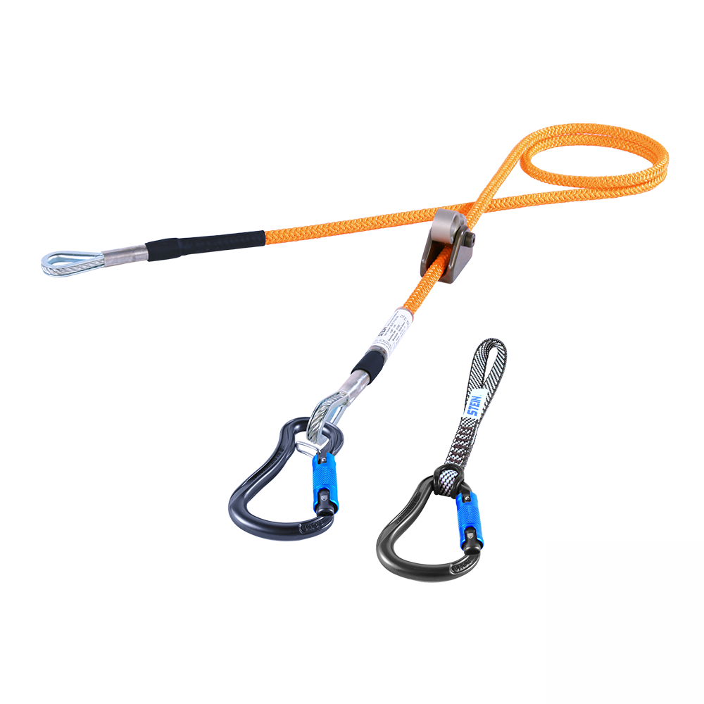 STEIN 5.0m Wire Core Lanyard - Complete Kit